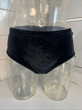 Bal Togs Velvet Dance Midi Leotard Brief M NWT